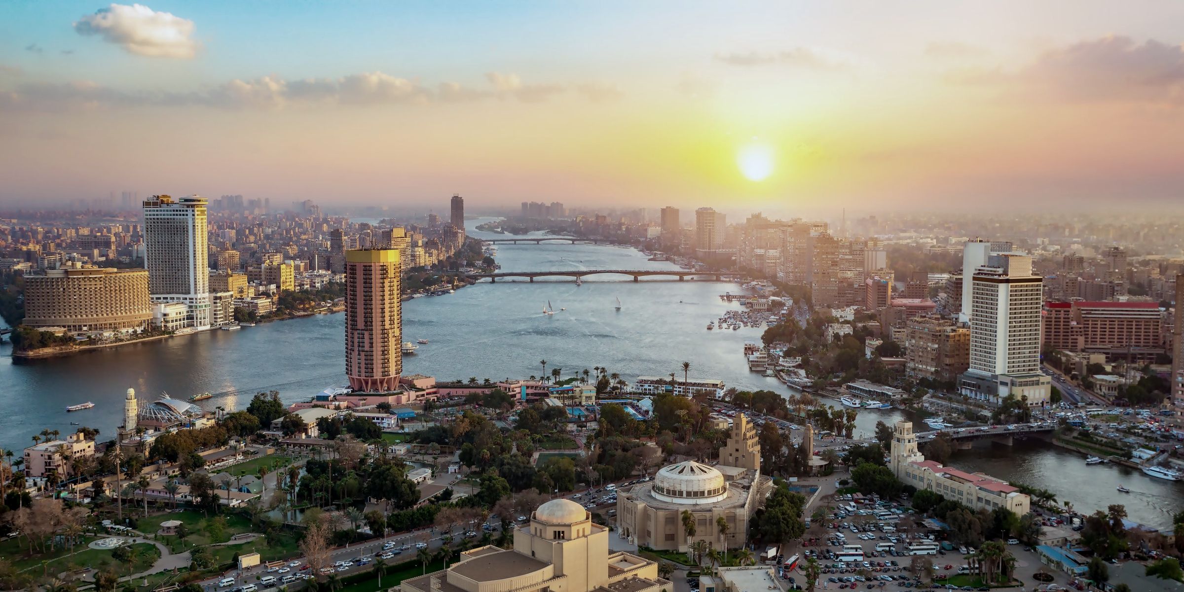 Cairo city skyline